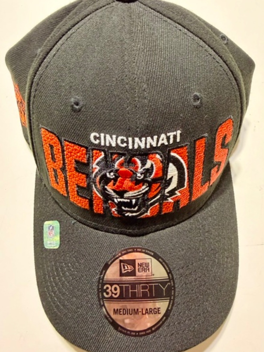 Cincinnati Bengals NFL Draft Hat Fitted (39 Thirty) Medium/ Large